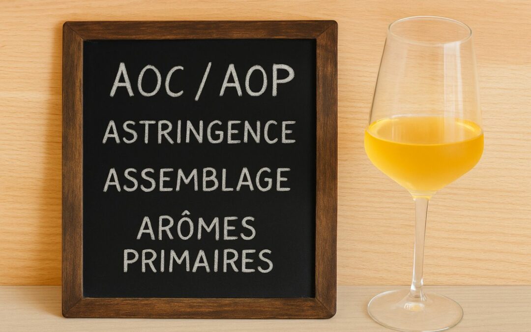 Lexique du vin : 45 mots pour briller en dégustation